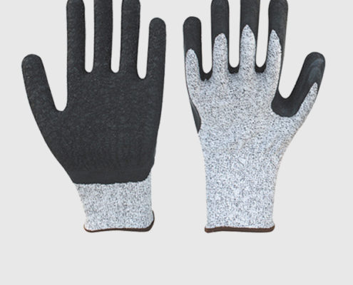 Latex Coated Cut Resistant Gloves Level 3 or 5