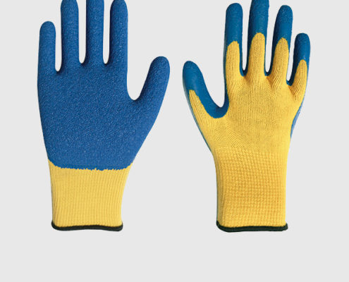 Latex Coated Kevlar Gloves