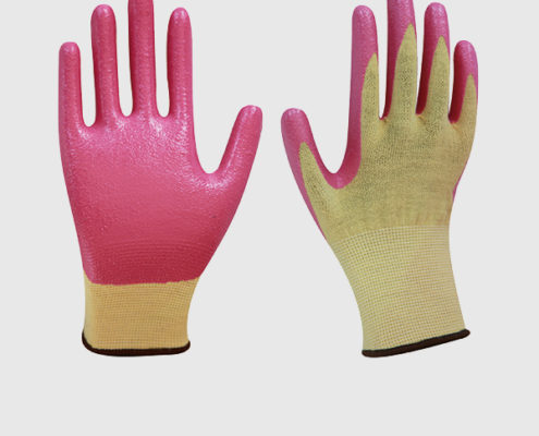 Nitrile Coated Kevlar Gloves