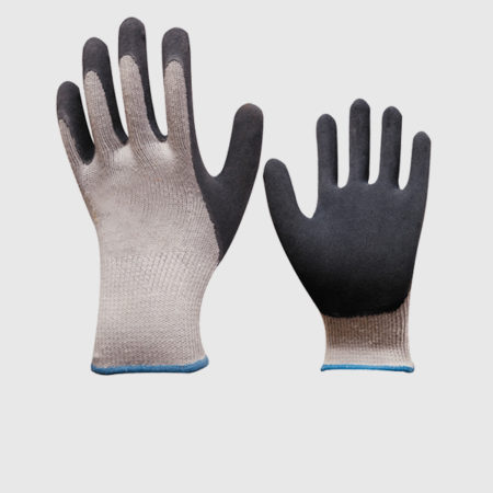 Latex Coated Work Gloves with Full Coated Thumb