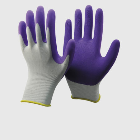 Latex Palm Coated Gloves