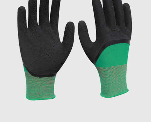 13 Gauge Latex Half Coated Work Gloves