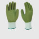 Green Crinkle Latex Coated Garden Work Gloves