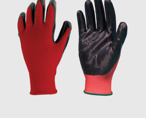 Nitrile Coated Nylon Work Gloves
