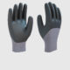 13 Gauge Polyester or Nylon Nitrile Half Coated Work Gloves