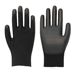 PU Dipped Gloves for Electric Products Industry, PU Coated Gloves
