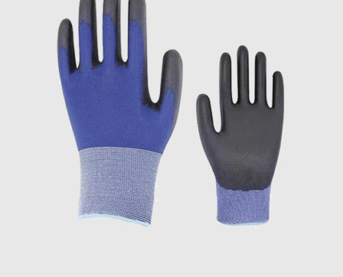 PU Palm Coated Gloves, Electronic Gloves
