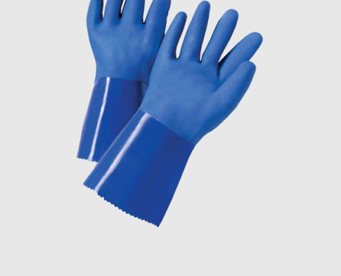Fully Coated PVC Gloves, Work Gloves