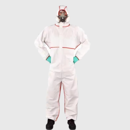 Particulate disposable protective suit